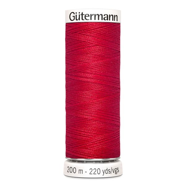 Нитки универсальные Gutermann Sew-all 100 (200 метров), 5 кат. | 156 красный