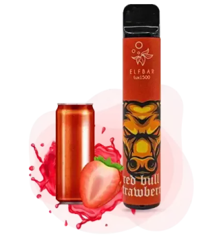 Elf Bar - Strawberry Energy (1500, 5% nic) lux