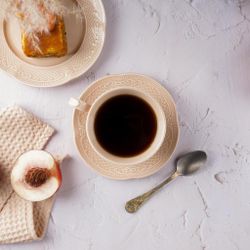 Чайная пара 285 мл d 10,2 см h7,8 см Aristocrat Peach Tea Noble [6]