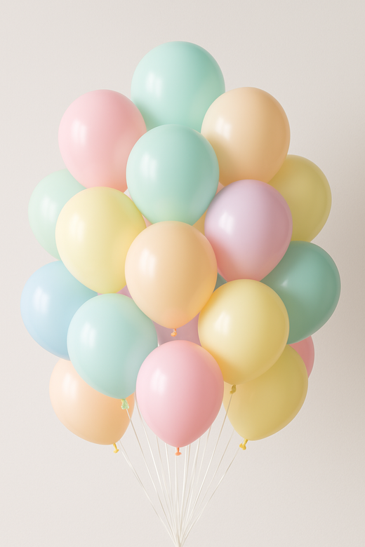 Набор воздушных шаров 15шт"Макарунс"