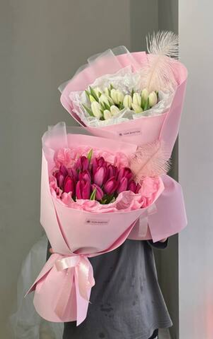 Букеты из Тюльпанов