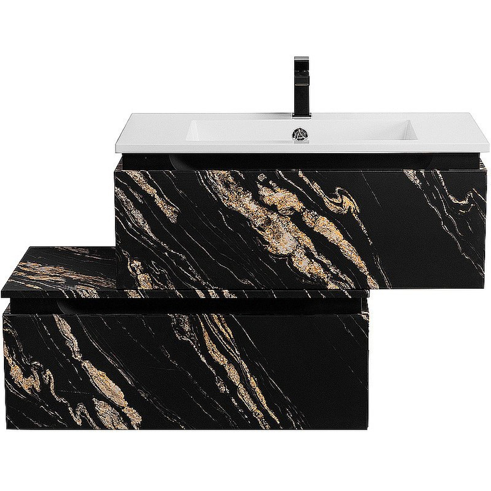 Нижняя тумба Cezares SLIDER-800-1C-PI-NF-P черный фьюжн