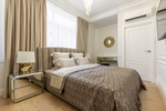Кровать Garda Decor Одри (Odry) c подъем.мех. велюр лилово-серый Vel19 206*220*120