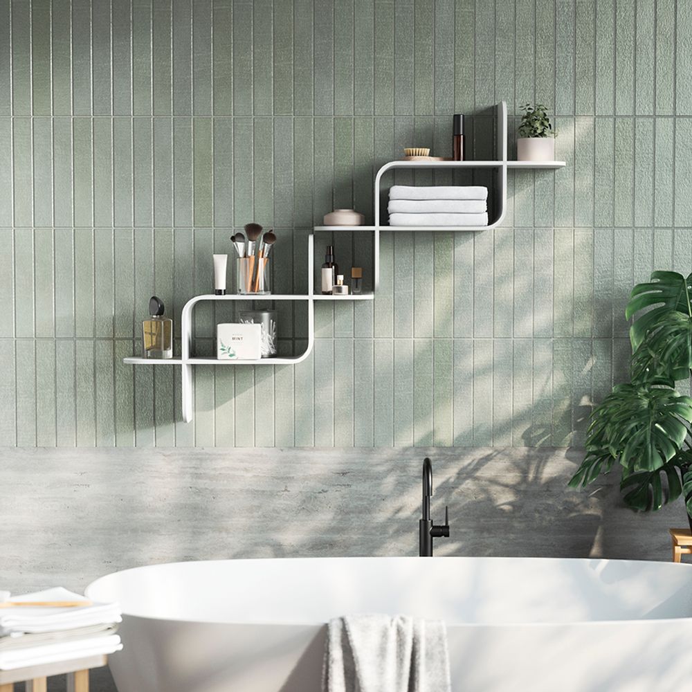 Полка настенная Montage, белая