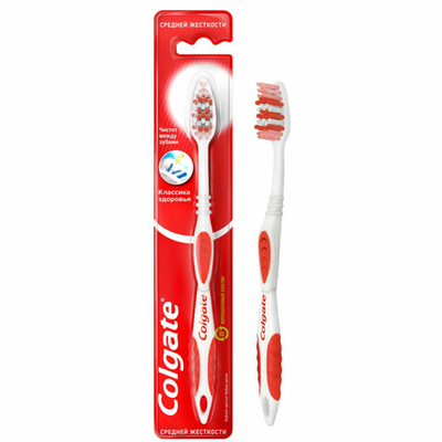З/щетка Colgate Классика здоровья 1шт.сред.жёстк.