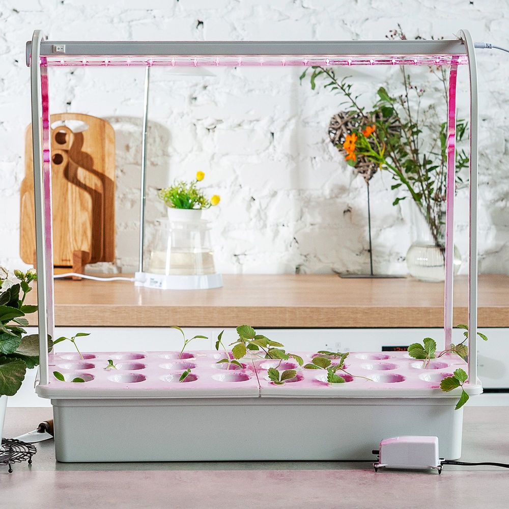 UDN-P44-2W WHITE Компрессор для гидропоники. Белый. TM Uniel