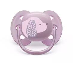 Əmzik\ ultrasoft soother, 6-18m, girl, 1-pack