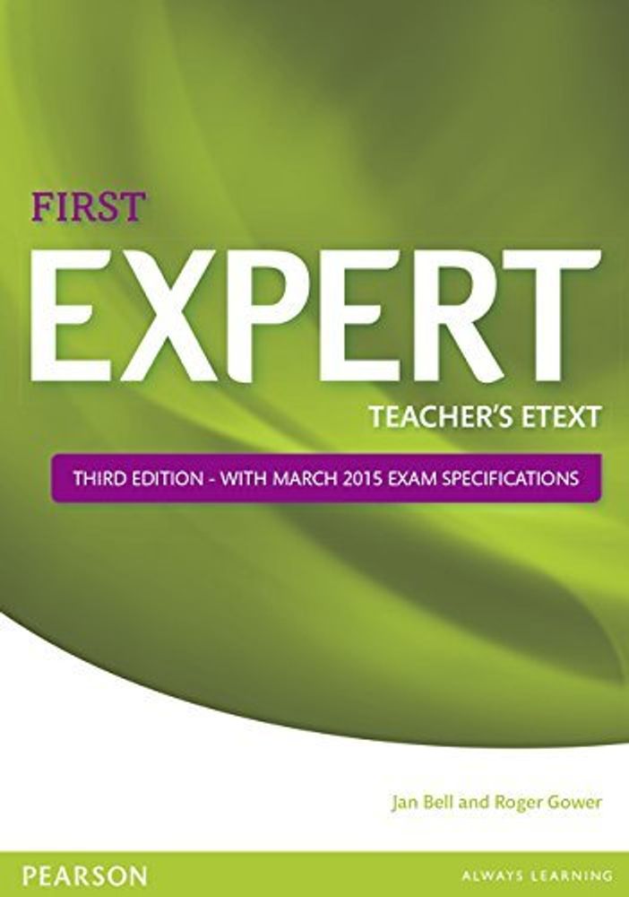 Expert FCE 3Ed eText Teacher&#39;s CD