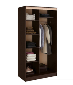 Шкаф-купе двухдверный Сакура, венге/лоредо