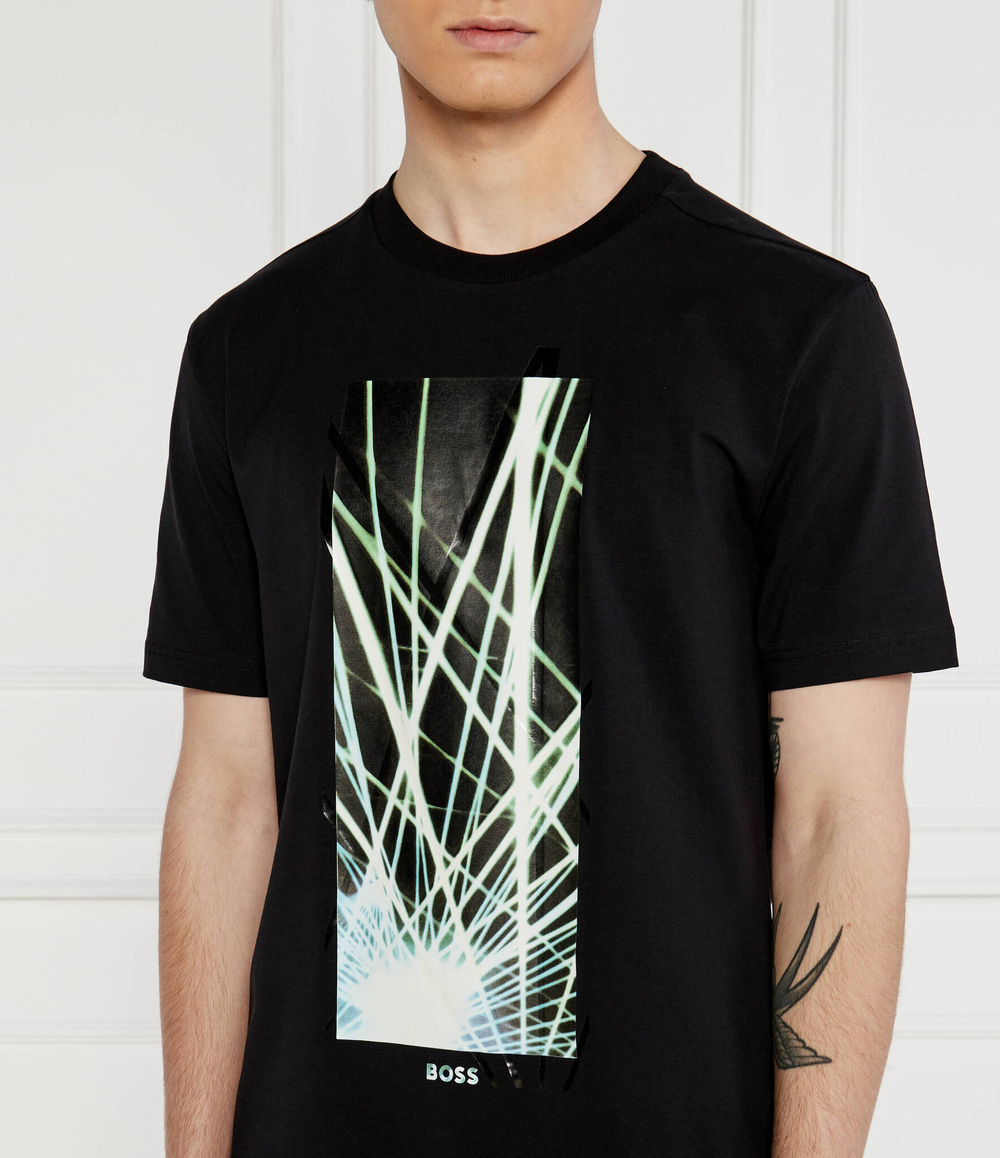 Футболка Tee 6 BOSS GREEN - черный(50514647)