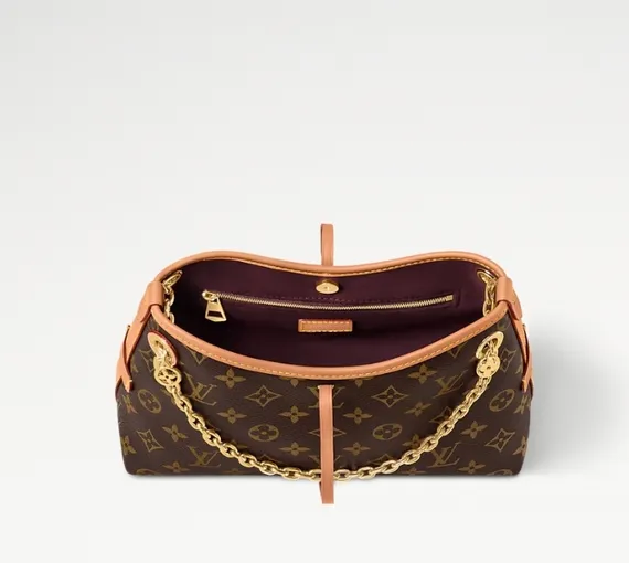 Сумка Louis Vuitton Carry All MM коричневый