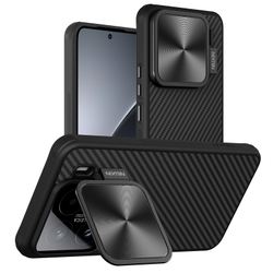 Чехол от Nillkin из арамидного карбона (кевлар) для Xiaomi 15 Pro, серия CarboProp Magnetic Case, с поддержкой беспроводной зарядки