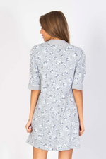 Пижама женская сорочка+халат КЖ 0164