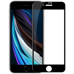 Закаленное стекло 6D для смартфона iPhone 7 и 8 с черной рамкой, G-Rhino