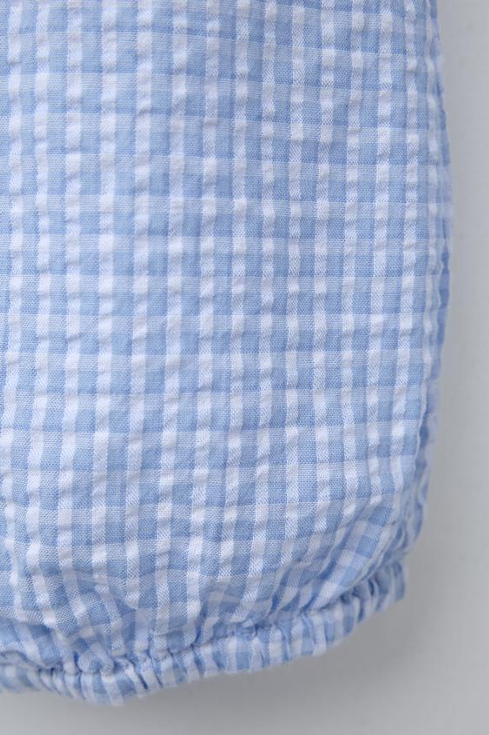 ZARA КОМБИНЕЗОН В КЛЕТКУ ВИШИ, СИНИЙ