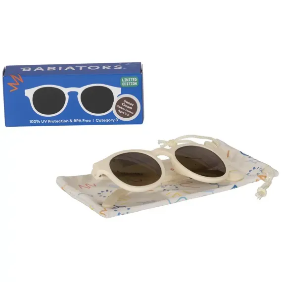 Очки солнцезащитные Babiators Original Keyhole Sweet Cream (3-5)
