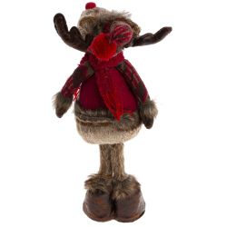 GAEM Игрушка набивная "Олень", L21 W24 H54/41 см