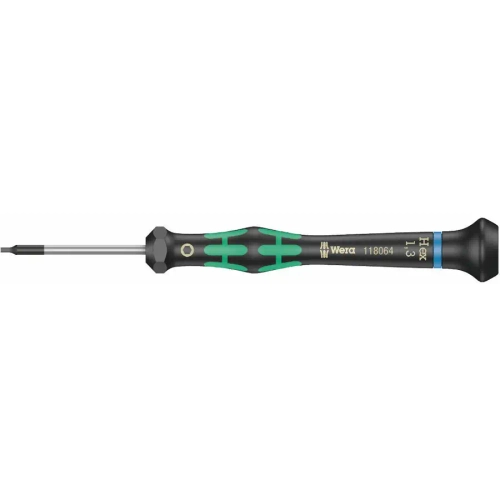 Шестигранная отвертка для электронщиков Kraftform Micro HEX 2,0х60 мм WERA 05118068001