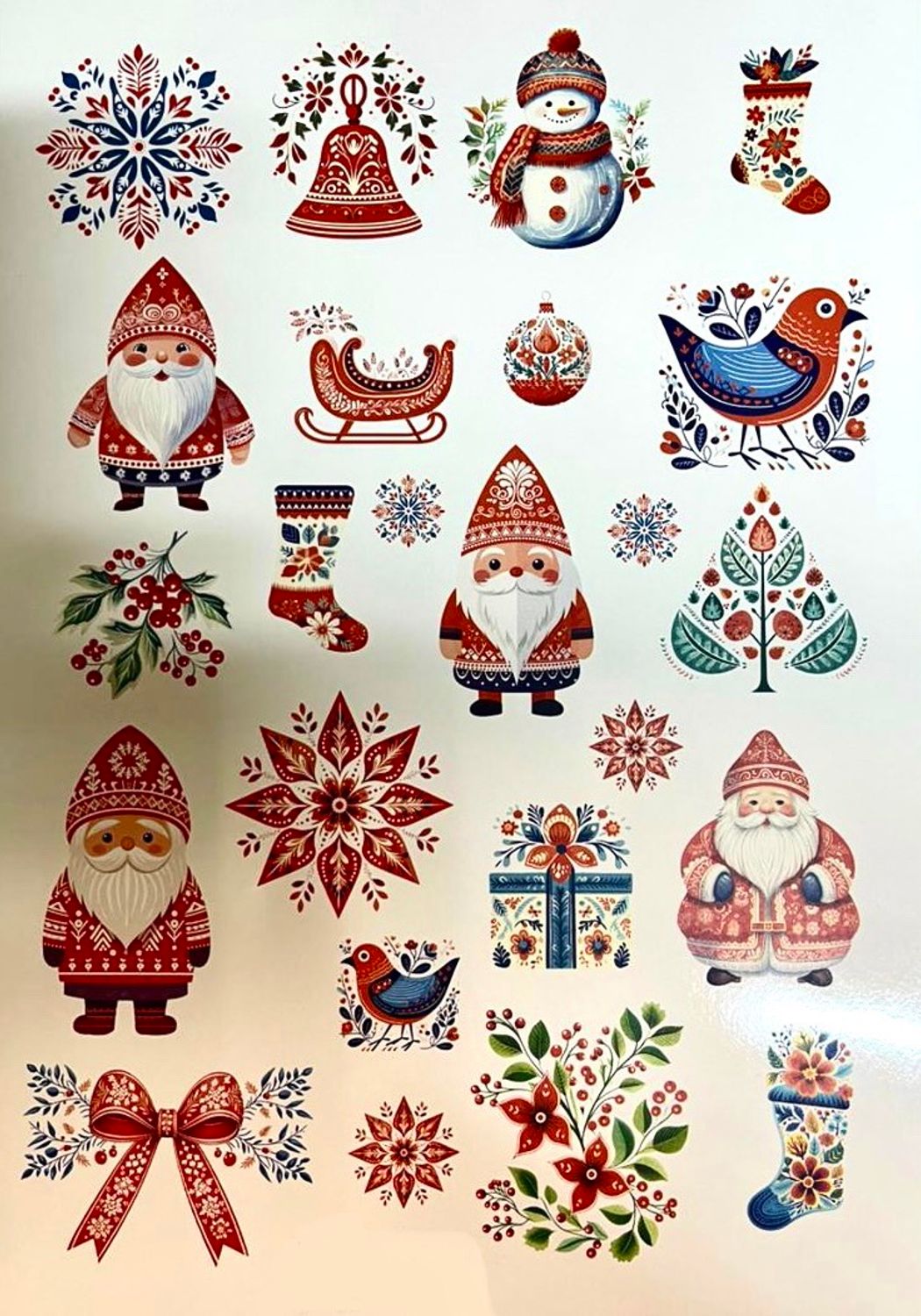 Пленочный трансфер №0542  для светлых поверхностей А4