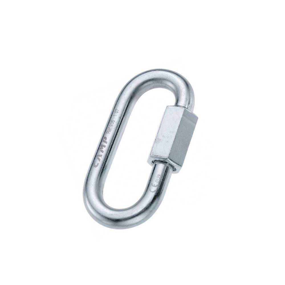 Соединительный элемент OVAL QUICK LINK 10 mm zinc plated (Camp)