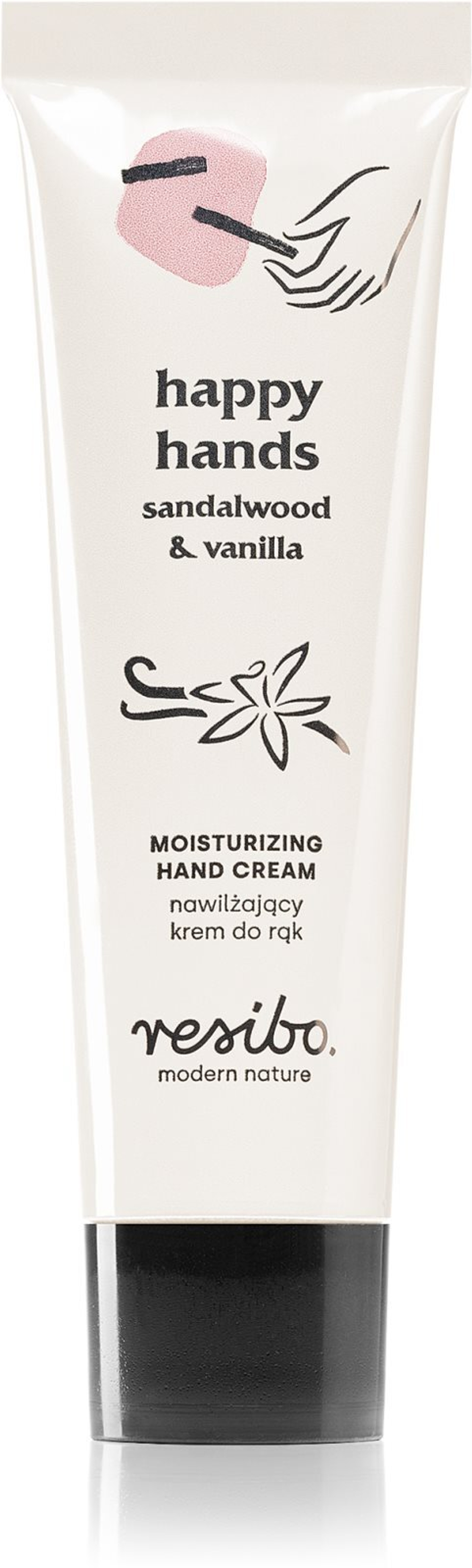 Resibo Happy Hands Sandalwood & Vanilla - крем для рук /   50  ml  / GTIN 5903714270248