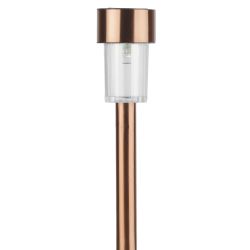 Светильник уличный ЭРА SL-SS30-CPR-M на солнечной батарее нержавеющая сталь медный 32 см набор 12 шт под МП