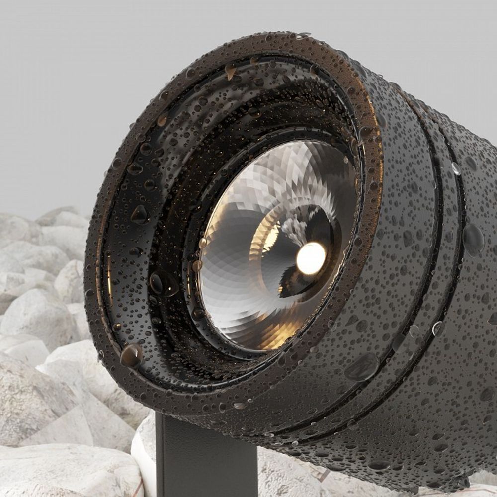 Наземный низкий светильник Maytoni Clyde O493FL-L3GF3K