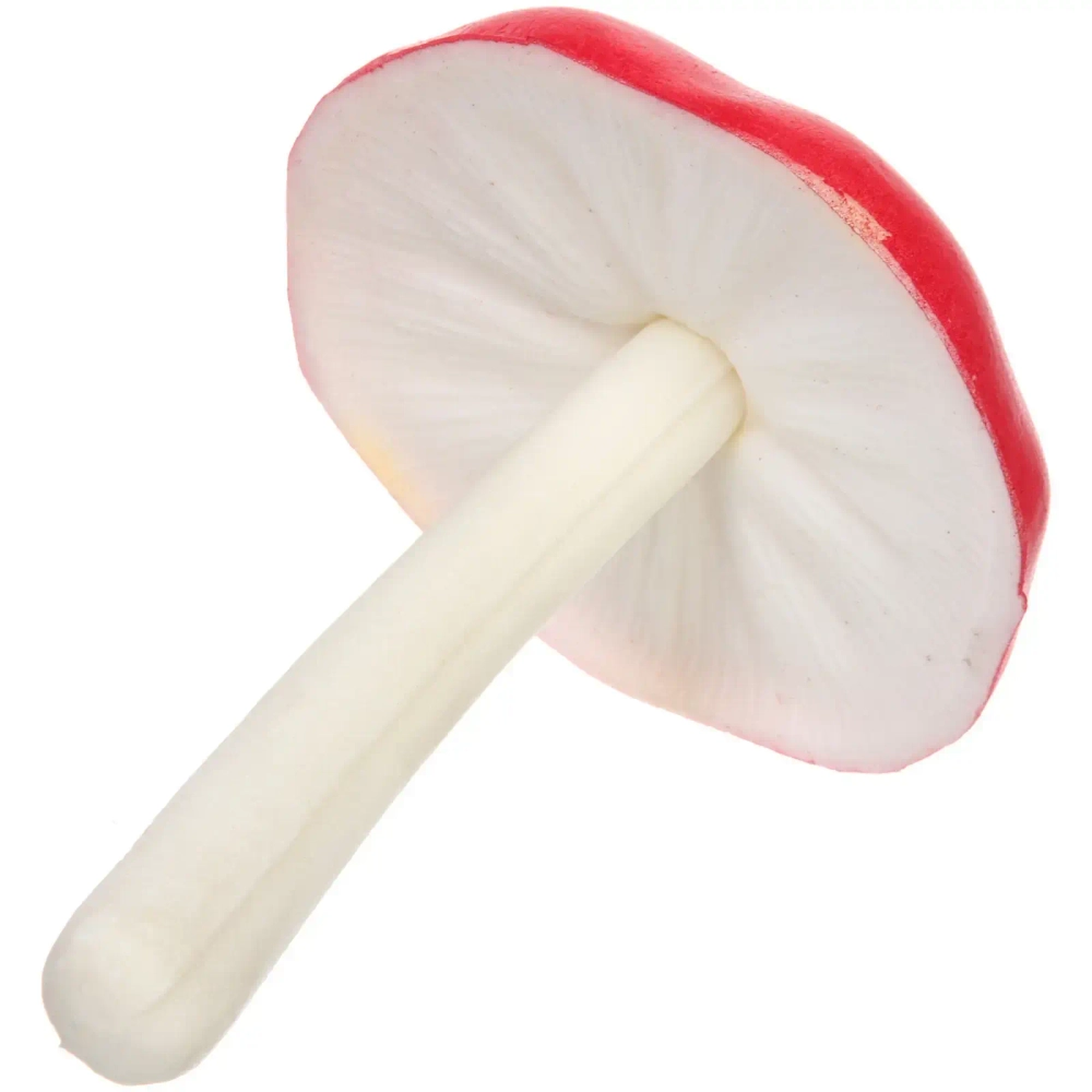 Фигура садовая «Гриб - Мухомор» 14 см, красный