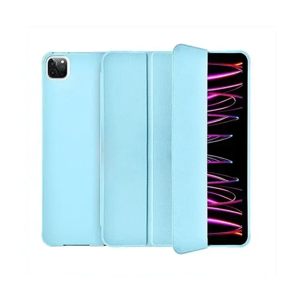 Чехол-книжка WIWU Classic II Case для Apple iPad 10 (10.9) 2022 (полиуретан с подставкой) (GF-02) (голубой)