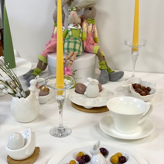 Подставка для яиц «Зайка», 19×9 см, 8 ячеек