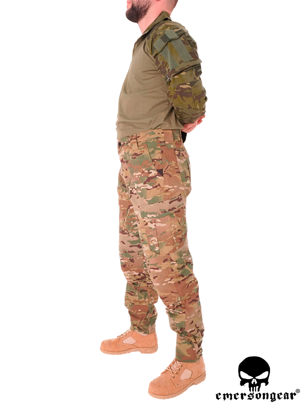Брюки EmersonGear Blue Label Ergonomic Fit Long (EMB9463MC). Мультикам