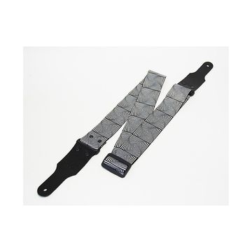 FL40212PA PolyArt Ремень для гитары, полиэфир, оптическая иллюзия, Fidel