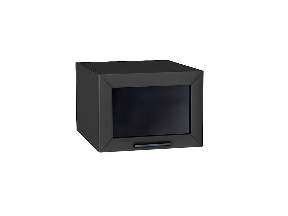 Шкаф верхний горизонтальный остекленный глубокий Глетчер