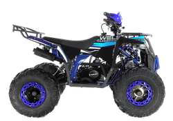 Квадроцикл Wels Thunder EVO 125 куб/см 10 л.с колеса 8" цвет Черно/синий
