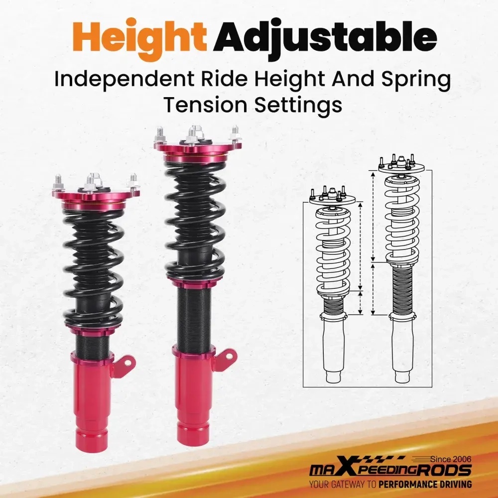 MaXpeedingrods Coilovers Suspension Lowering Kit compatible for Honda Accord 18-22