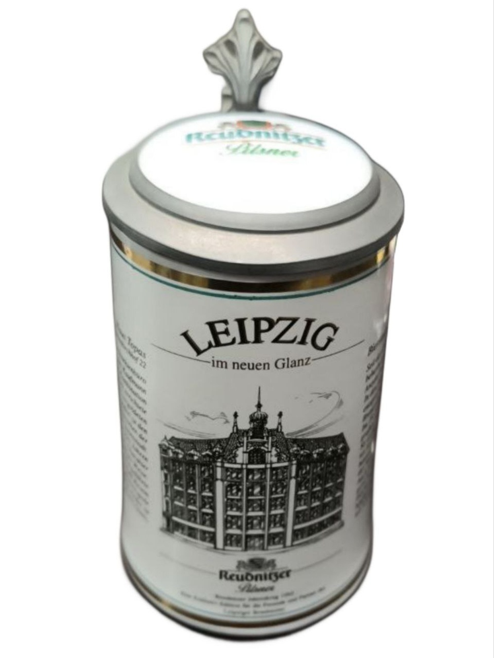 Кружка пивная "Лейпциг в новом блеске" Германия