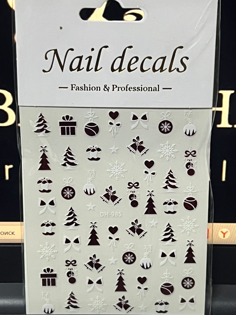 Наклейки новогодние