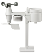 Погодная станция Bresser Comfort с наружным датчиком 5-в-1, черный