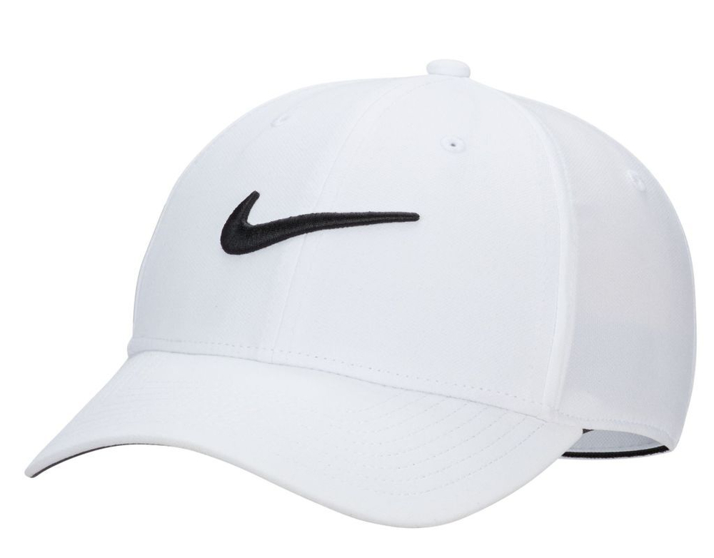 Теннисная кепка Nike Dri-Fit Club Structured Swoosh Cap - White