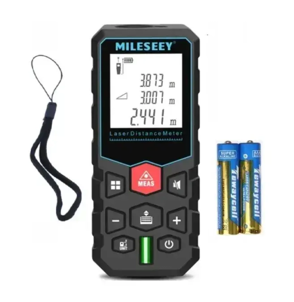 Лазерная рулетка/ дальномер строительный MILESEEY X5 60м