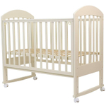 Кроватка детская Топотушки Дарина 2 качалка, слоновая кость