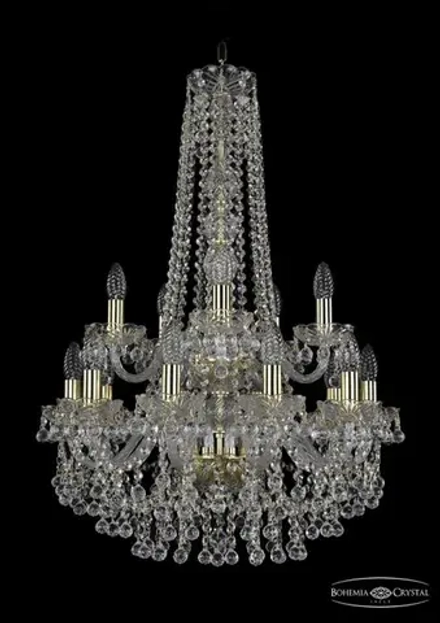 Подвесная люстра Bohemia Ivele 1409/10+5/195/h-83/2d/G