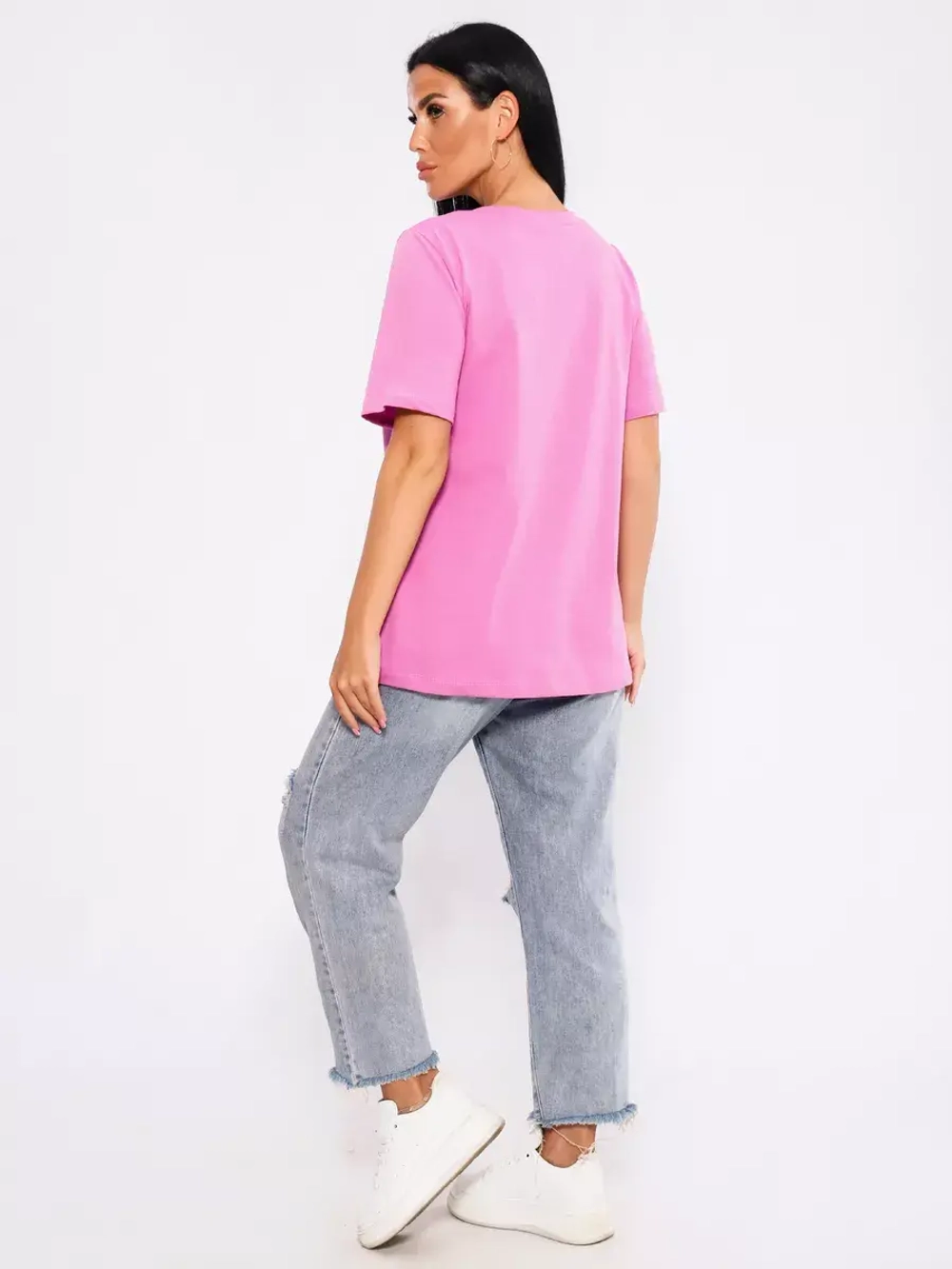 Футболка базовая большие размеры