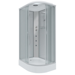 Душевая кабина Niagara Classic NG-3312-14LG (120х80х215) низкий поддон(13см),стекло матовое,3 места