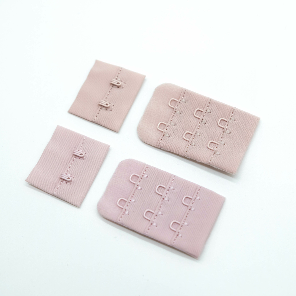 Застежка на крючки и петли (2 ряда), ПУДРА