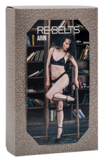 Гартеры на икры Arin Black (черные) one size (Цвет: черный)