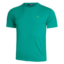Мужское теннисное поло JLindeberg Ade T-Shirt Men - Green