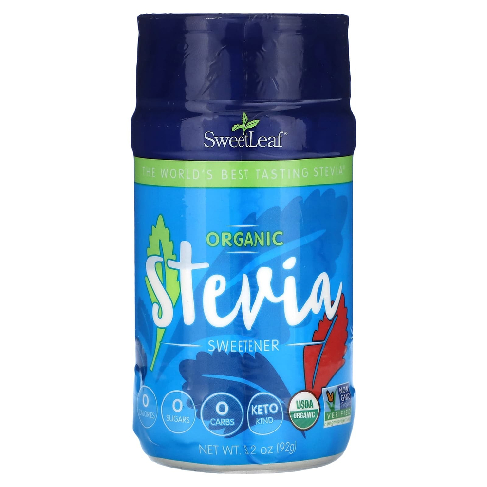 SweetLeaf Stevia, Органический подсластитель на основе стевии, 92 г (3,2 унции)