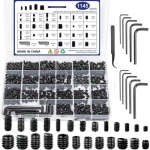 Штук винтов установочных, фиксирующих под шестигранник 1 шт