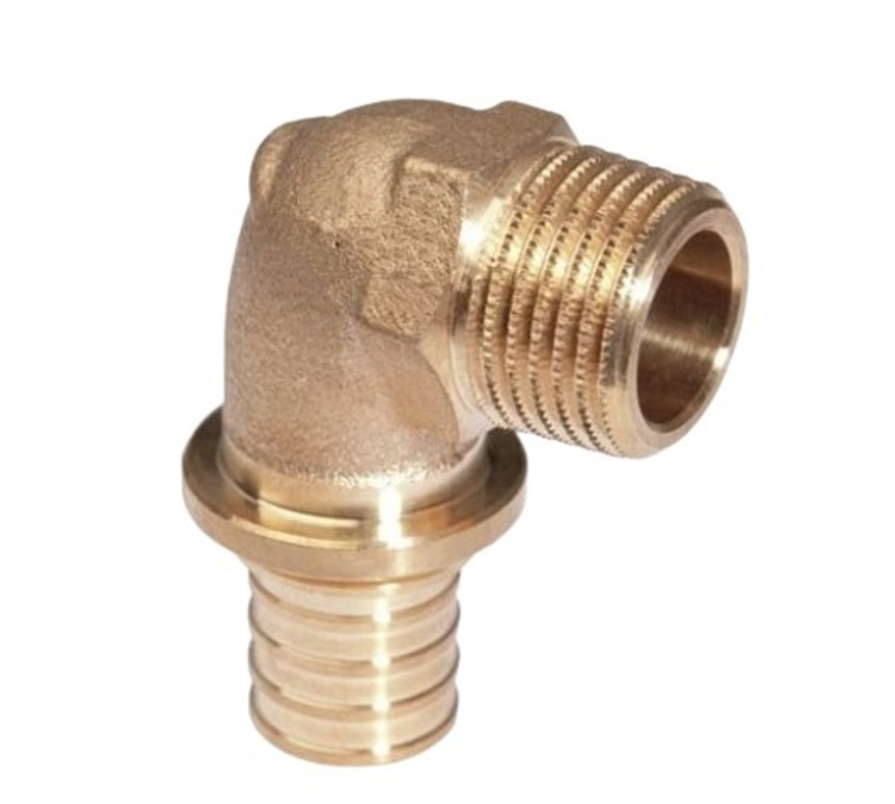 Угол надвижной В бронза REHAU 20х1/2" RX+(НР)